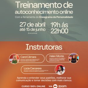 Treinamento de Autoconhecimento - Online